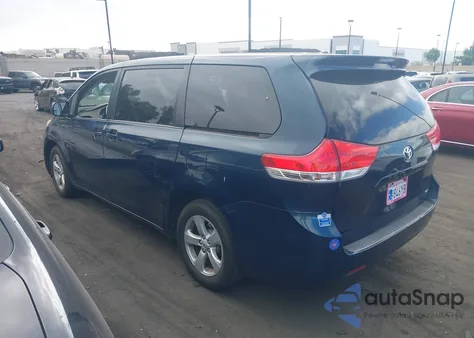 2011 Toyota Sienna Le from USA, damaged, VIN 5TDKA3DC8BS006818